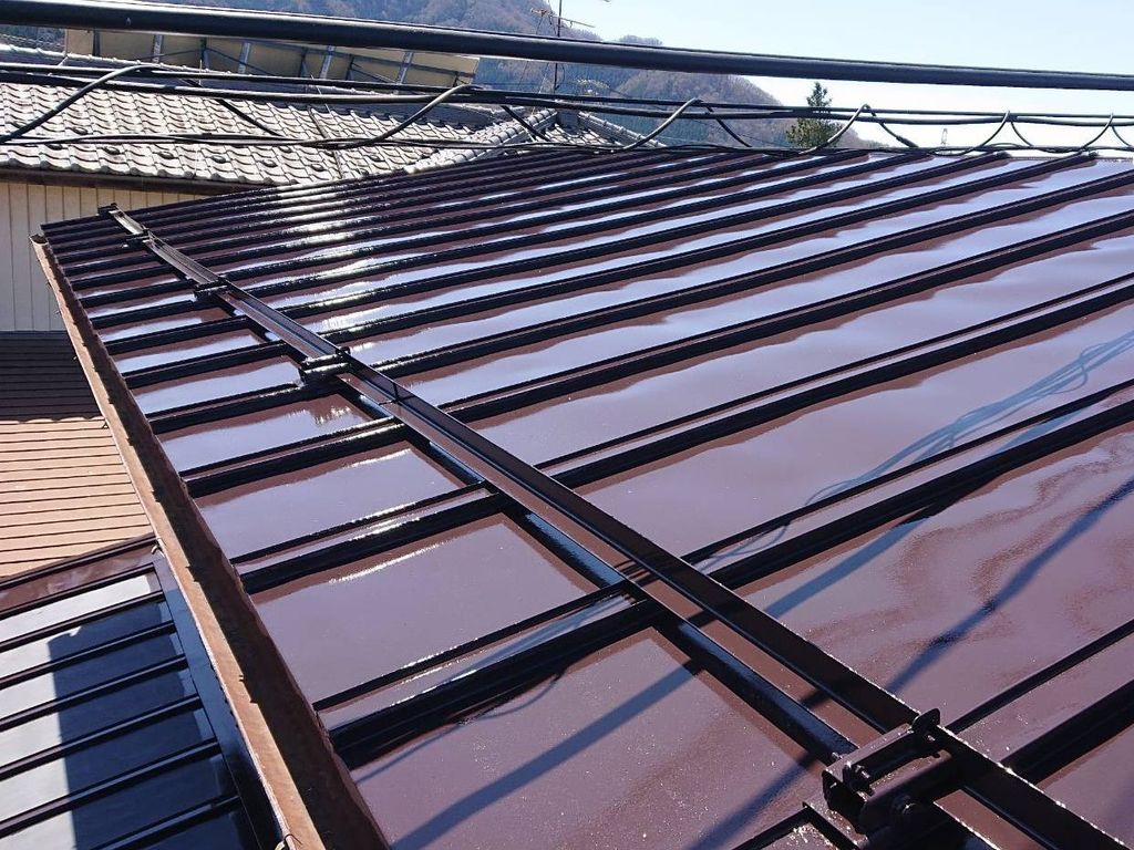 【中野市】屋根塗装～サビてきたので屋根を塗装しようと前回親身に対応してもらったから今回も、、、～
