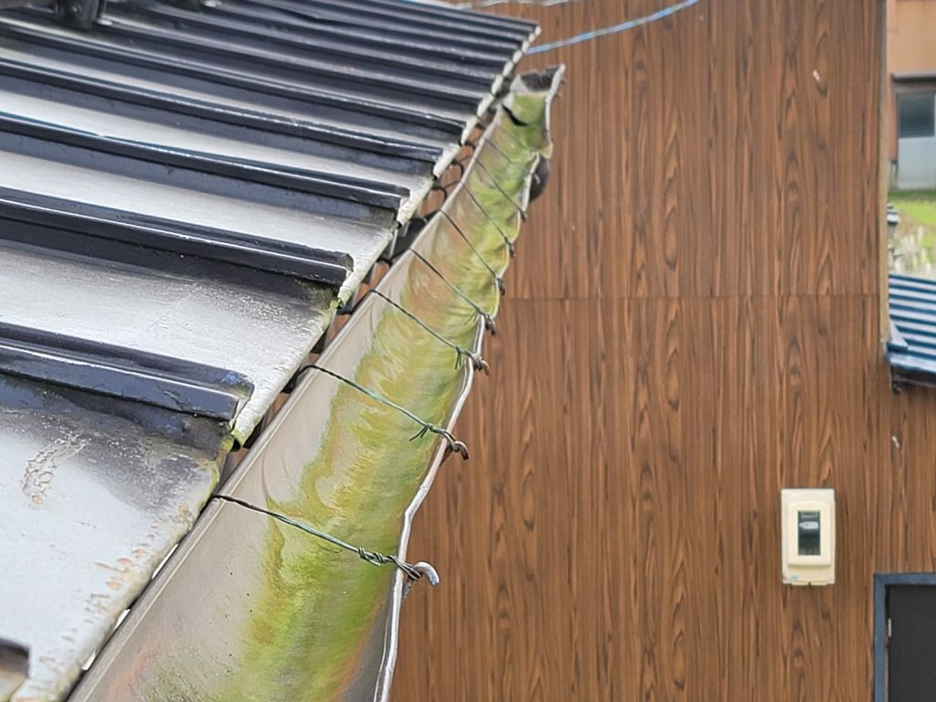 【飯山市】雨樋取替え～先日の台風で雨樋が取れた！火災保険を利用して直したい！！～